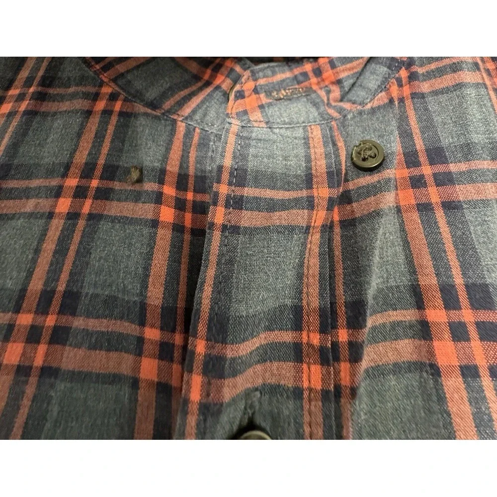 J. Crew Shirt Mens Medium Heathered Plaid Long Sleeve‎ Button Down Cotton